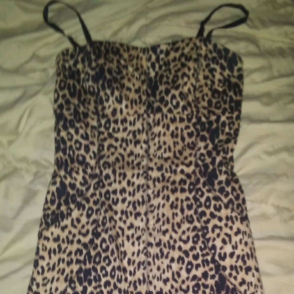 Leopard Print Bodycon Dress